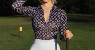 Nu Golf Thu Nguoi Anh Thich Dien Do Bo Sat Lucy Robson