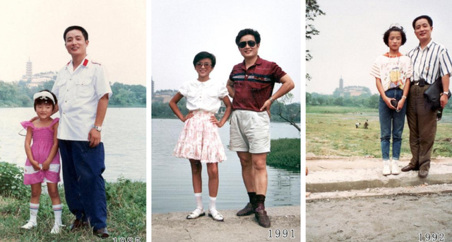 Bố và con gái chụp ảnh cùng nhau tại một địa điểm suốt 40 năm - 3