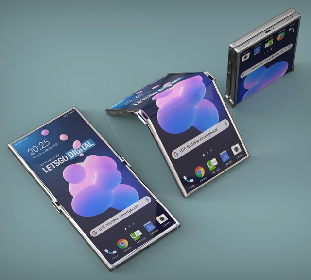 HTC sắp “tái xuất” với một chiếc smartphone màn hình gập? - 3
