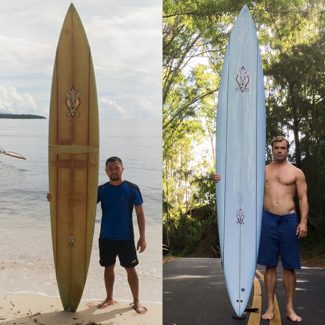 Làm mất ván lướt sóng ở Hawaii, bất ngờ tìm thấy ở... Philippines 2 năm sau - 3
