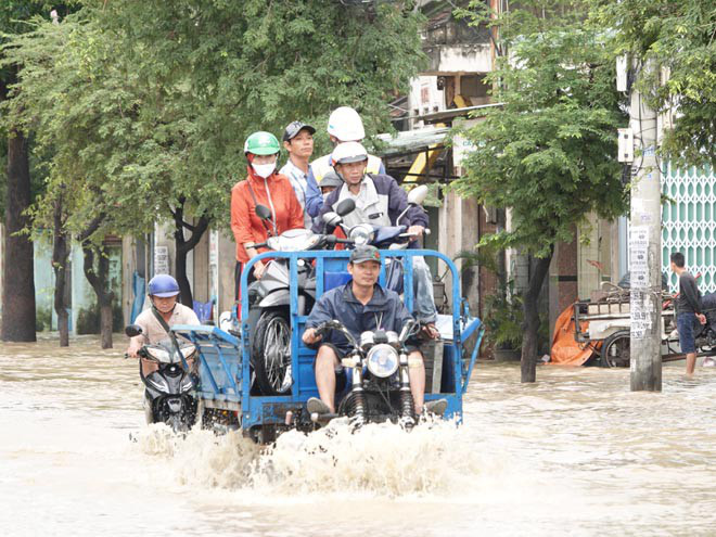 Bình Định, Thừa Thiên - Huế: Nhiều nơi ngập nặng trở lại - Ảnh 2.