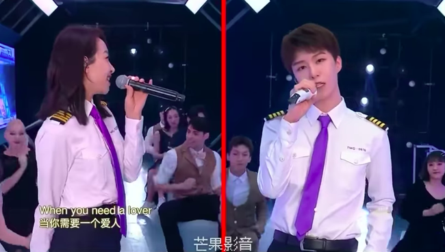 Tống Thiến làm phi công cực ngầu, hát cùng em trai Phạm Băng Băng nhưng lại mắc lỗi khiến netizen chê cười - Ảnh 11.