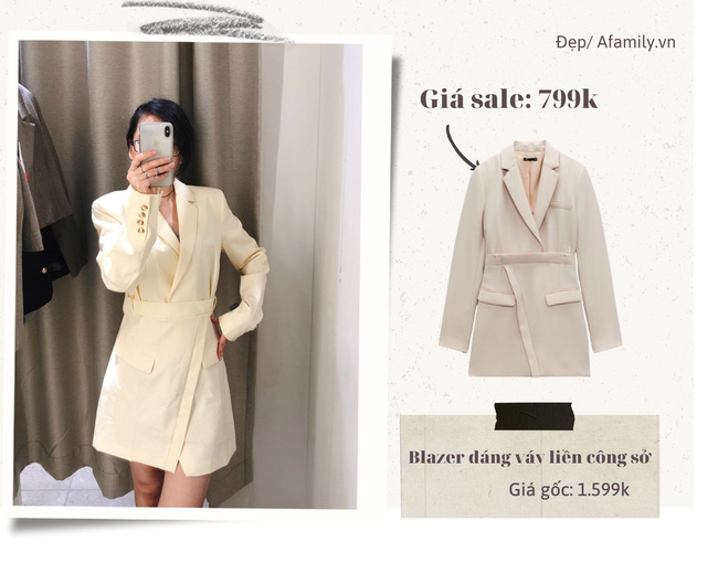 Blazer Zara sale đồng giá 799k: Áo vải tweed đẹp mê, có mẫu chuẩn style sang chảnh của chị đẹp Son Ye Jin - Ảnh 6.